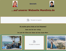 Tablet Screenshot of mandinia.de